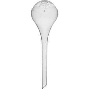 Przezroczysta kula nawadniająca t.b.t. do roślin doniczkowych.