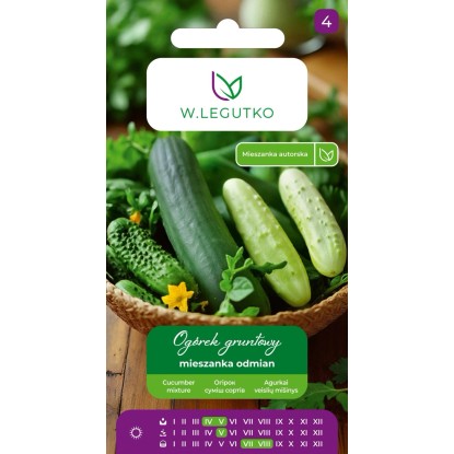 Legutko Ogórek mieszanka odmian 5g