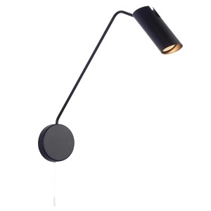 Light Prestige Kinkiet FUTURO 1xGU10 max. 8W LED z wysięgnikiem czarny