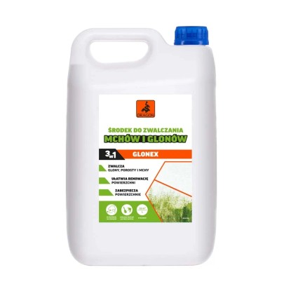 Dragon Preparat do zwalczania mchów i glonów Glonex 5 l