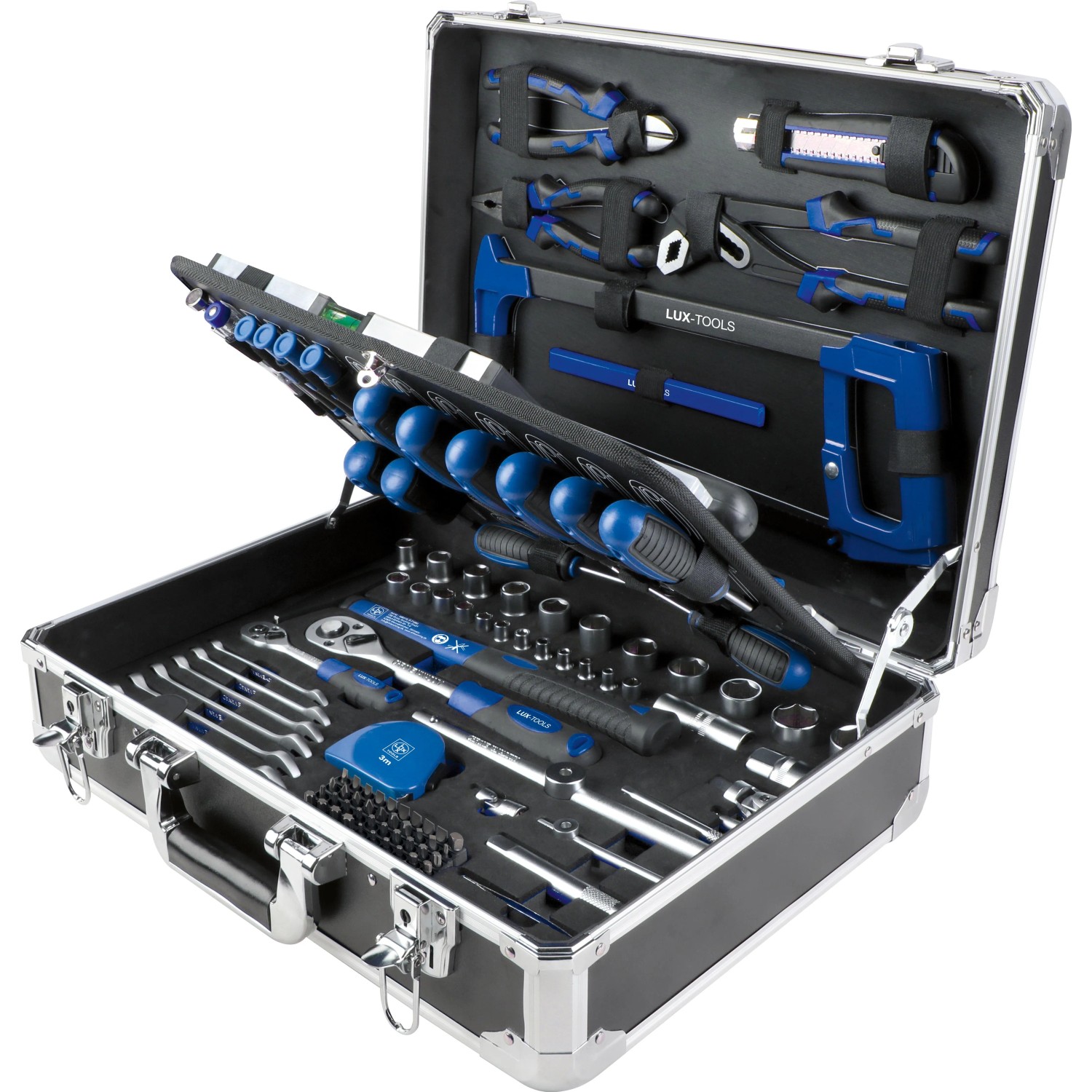 LUX-TOOLS Zestaw narzędzi 155 cz.