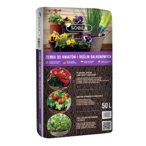 Podłoże do kwiatów i roślin balkonowych - 50 l