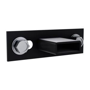 Uchwyt Prato przęsło czarny mat 26x17x16