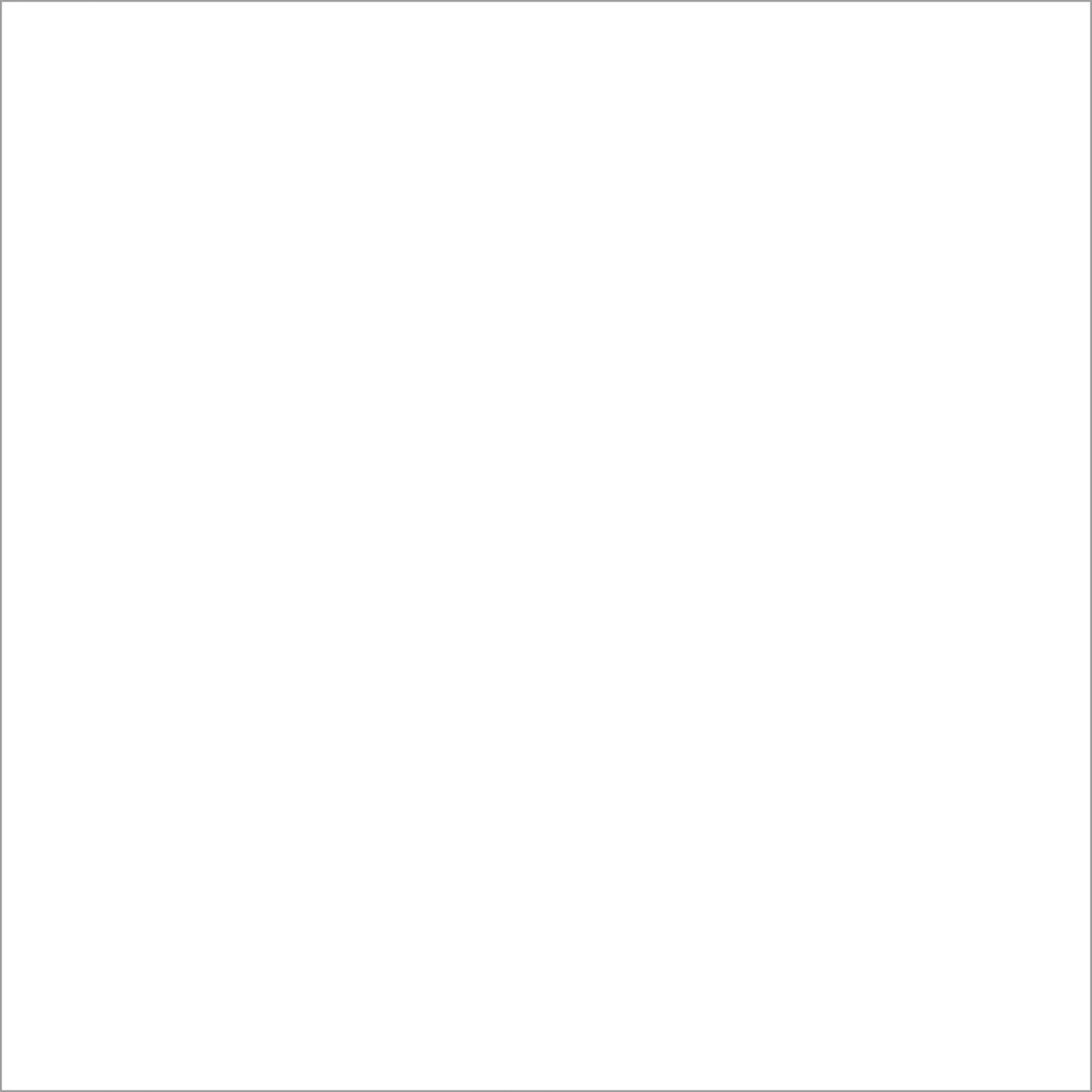 Panel Szklany Mono Biały 60 x 60 cm