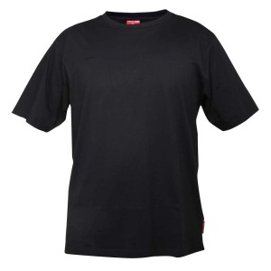 Czarny T-shirt t.b.t. z kategorii odzieży roboczej.