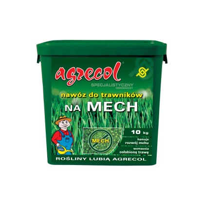 Agrecol Nawóz do trawników na mech 10 kg.