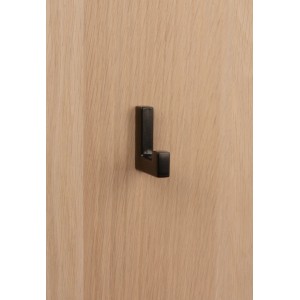 Schwinn Wieszak meblowy czarny mat 6,5x4,7 mm