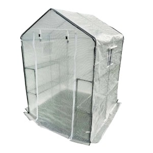4IQ Mini tunel z półkami biały 140 x 140 cm, wys. 200 cm