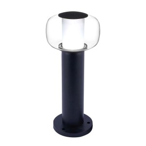 Goldlux Lampa ogrodowa słupek LED MALAGA 12W 4000K 1400lm IP44 40 cm czarna