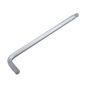 Klucz imbusowy LUX Comfort 12 mm, stal chromowo-wanadowa, z główką kulową do trudno dostępnych miejsc.