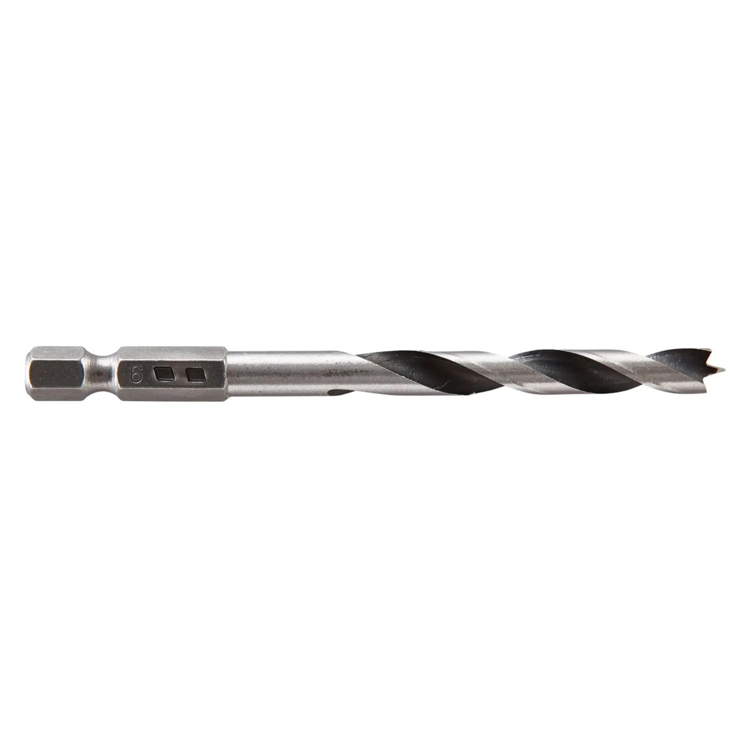 Wolfcraft Wiertło do drewna CrV 6 x 90 mm