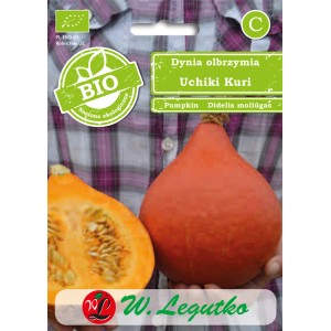 Nasiona warzyw ekologicznych: Dynia Hokkaido (Uchiki Kuri).