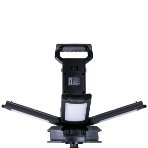 Germina Naświetlacz na statywie SCORPIUS 4x30W 6400K 14000lm IP54 czarny