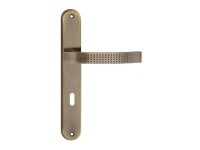 Metal-Bud Klamka z szyldem Astra patyna