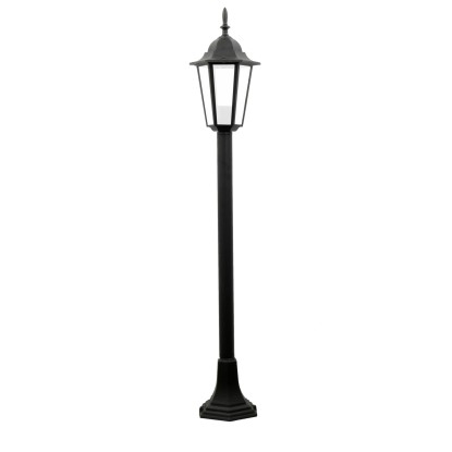 Polux Lampa ogrodowa LIGURIA 1xE27 60W wys. 96,5cm aluminium czarna