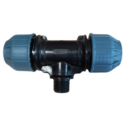 Trójnik PE 25-1/2"GZ-25 mm PN10 Elysee - 2 szt.