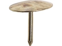 Pinezki okrągłe mosiądz 200szt