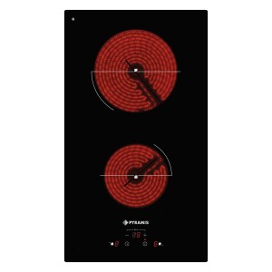 Pyramis Płyta ceramiczna PHC31210FMB czarna 29 cm