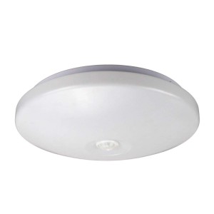 Goldlux Plafon BONIFACY czuj. PIR i zmierzchu 2xE27 20W LED IP44 śr. 33 cm