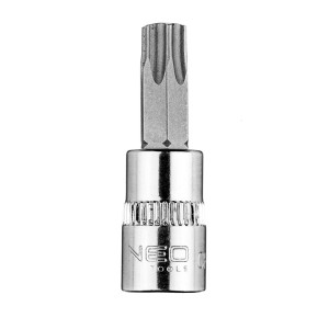 NEO TOOLS Końcówka Torx TX40 na nasadce 1/4" - 37 mm