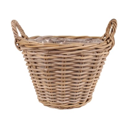 Kosz rattan natural - 30 x 23 cm