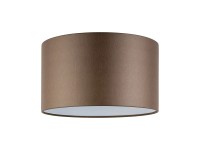 TK Lighting Abażur CHINTZ walec brązowy śr. 38 cm