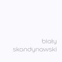 Próbka koloru farby do ścian t.b.t. w kolorze białym skandynawskim.