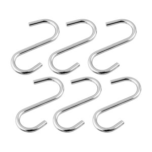 Kuchinox Haczyki na reling chrom - 6 szt.