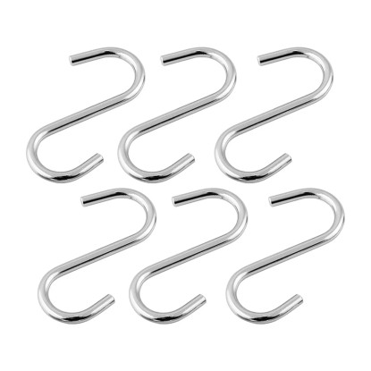 Kuchinox Haczyki na reling chrom - 6 szt.