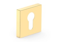 Metal-Bud Rozeta kwadratowa na wkładkę złota