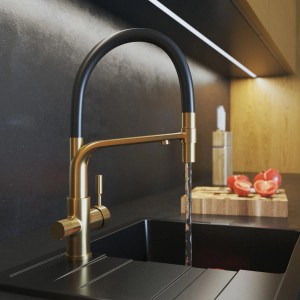 Granitan Bateria kuchenna filtrująca Malta gold