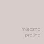 Próbka koloru farby do ścian t.b.t. w odcieniu mleczna pralina. Idealna do wnętrz.