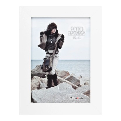 Ramka NARVIK AF biała 15 cm x 21 cm