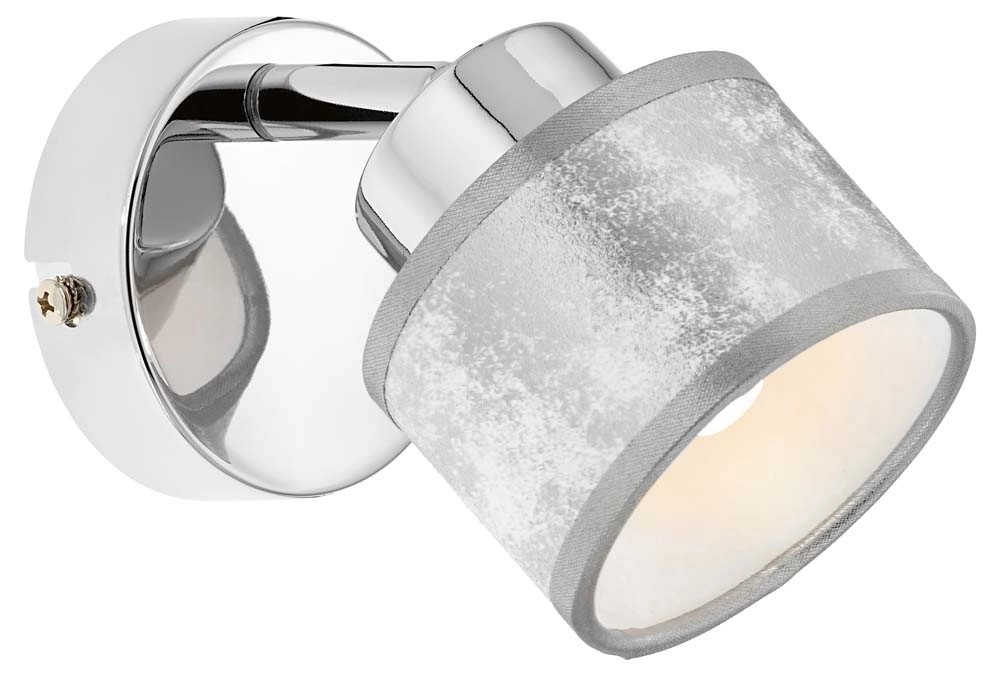 Applique Da Parete Kara Dimmerabile 2 Luci - Grigio Per Bagno - Foto 6