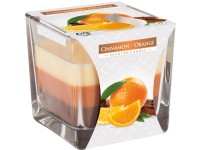 Świeca zapachowa w szkle cynamon - pomarańcza