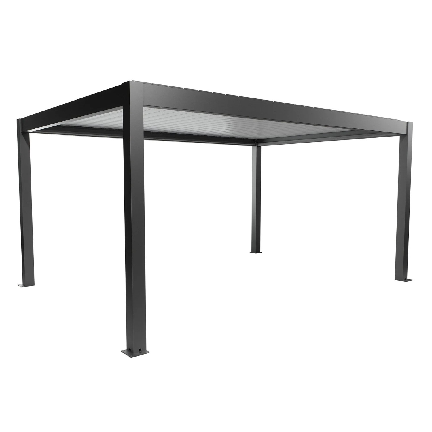 Biohort Pergola 5 m x 3,5 m Ciemnoszaro-biała