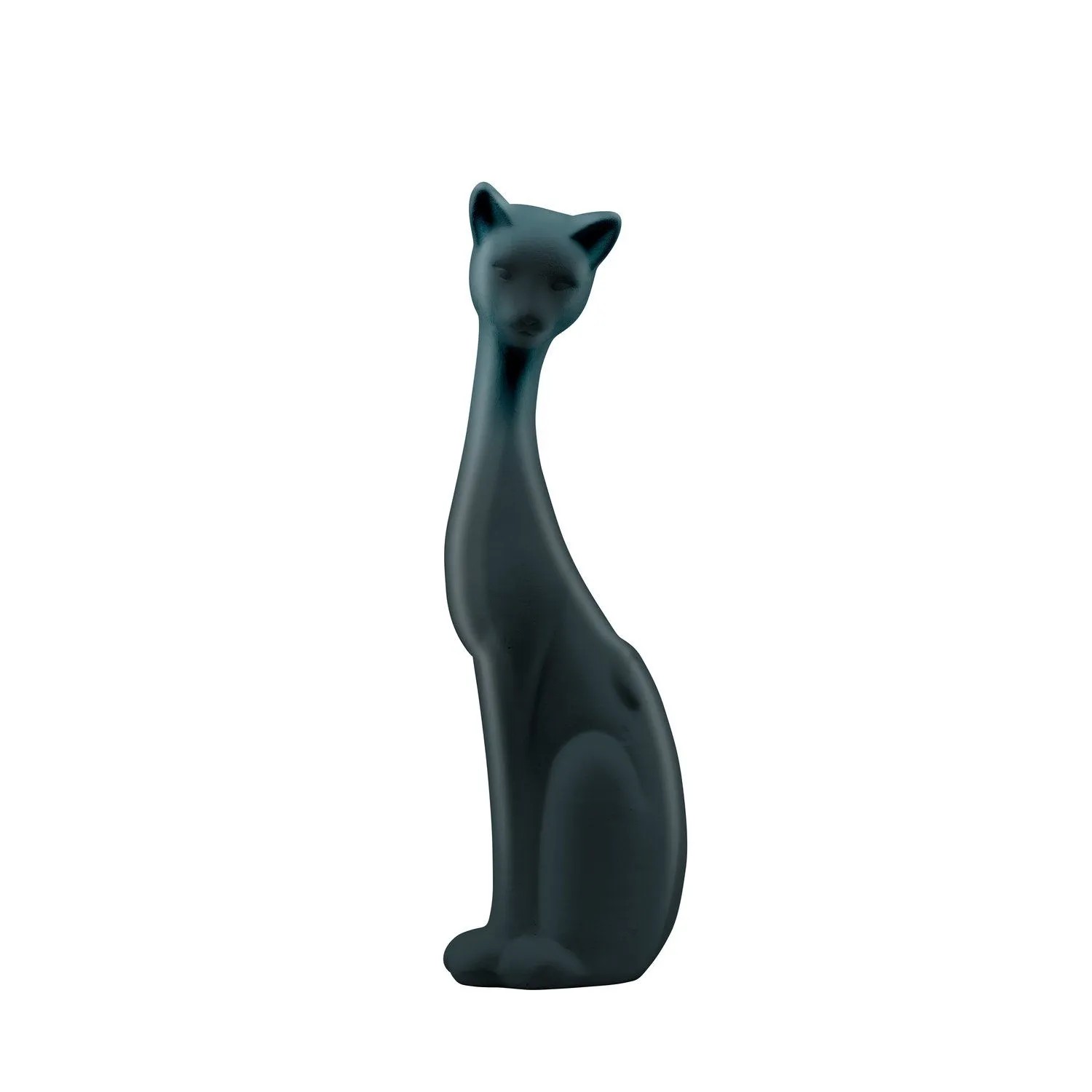 Figurka Kot antracyt wys. 40 cm