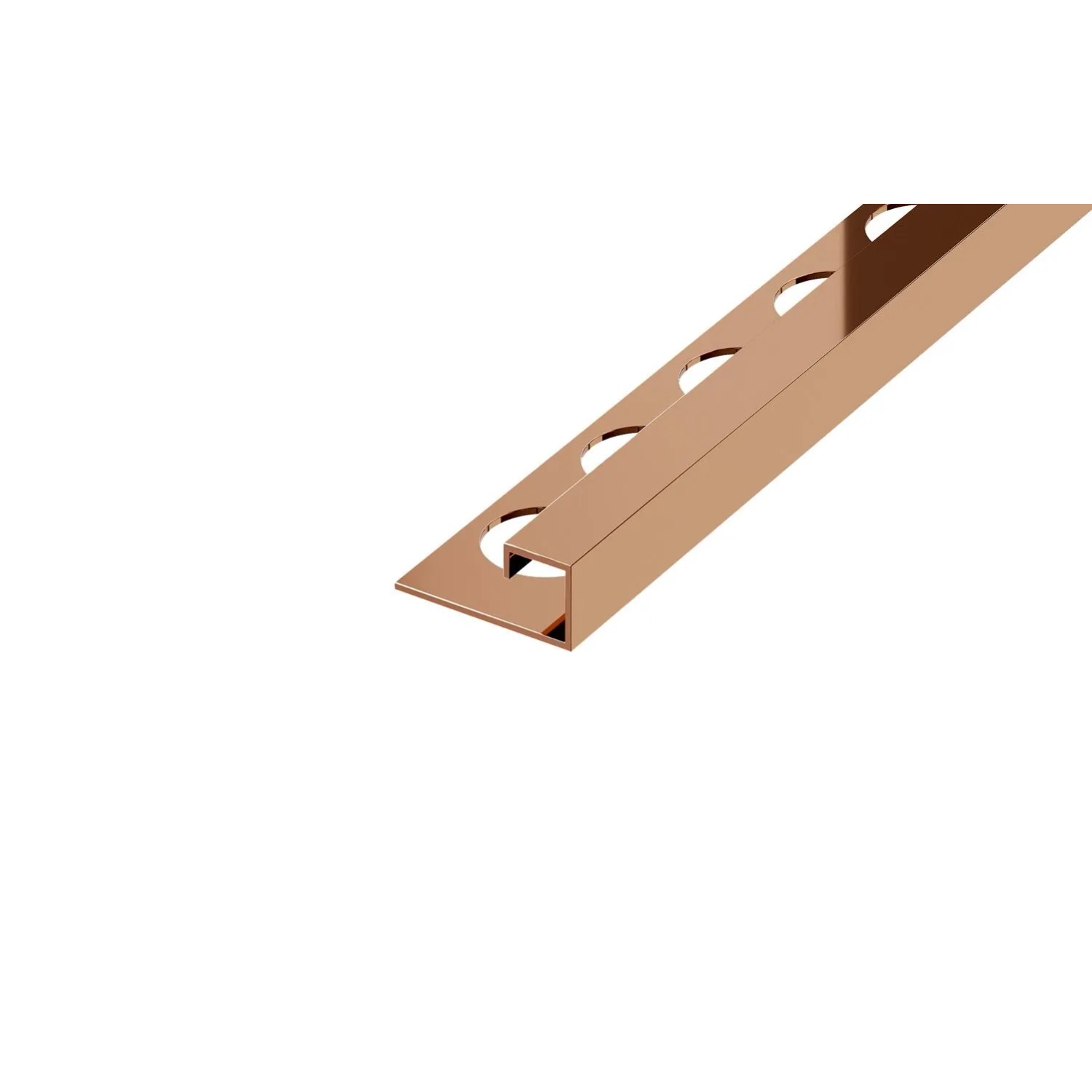 Eviso Listwa narożna P miedziany połysk 12,5 x 2700 mm