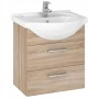 Astor Zestaw Aspen szafka i umywalka sonoma 51x55x43 cm