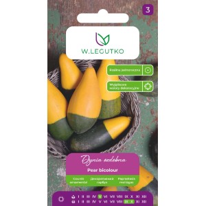 Legutko Dynia ozdobna Pear Bicolour 1g