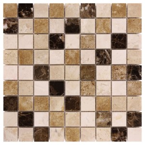 Mozaika Travertine mix 30,5 x 30,5 cm