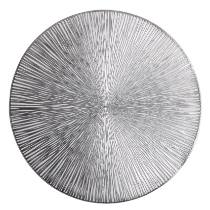 Podkładka Spin śr.38 cm srebrna