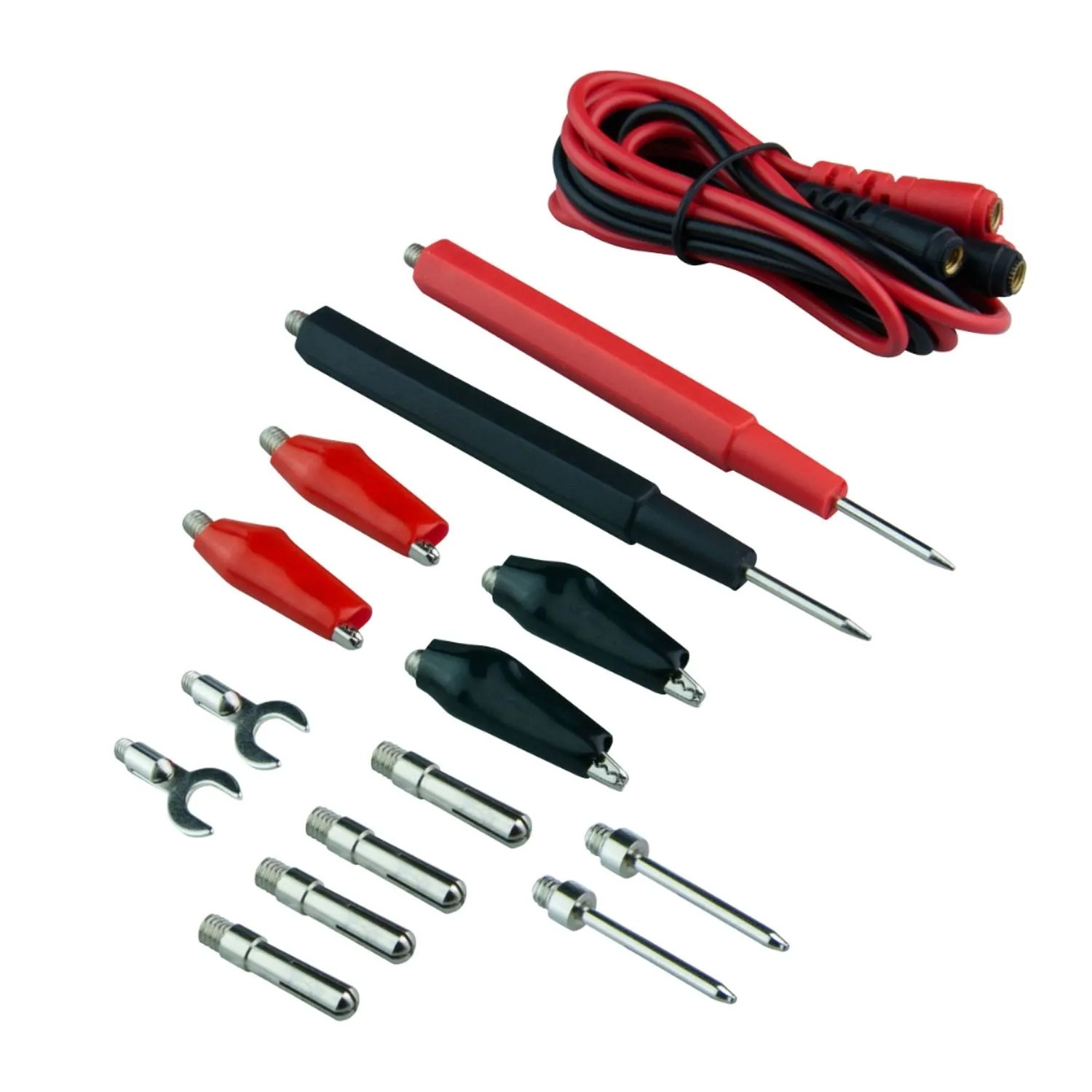DPM Przewody i końcówki do miernika elektrycznego BMV003 - 15 cz.