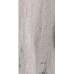 Płytka podłogowa t.b.t. imitująca drewno, jasnoszara.