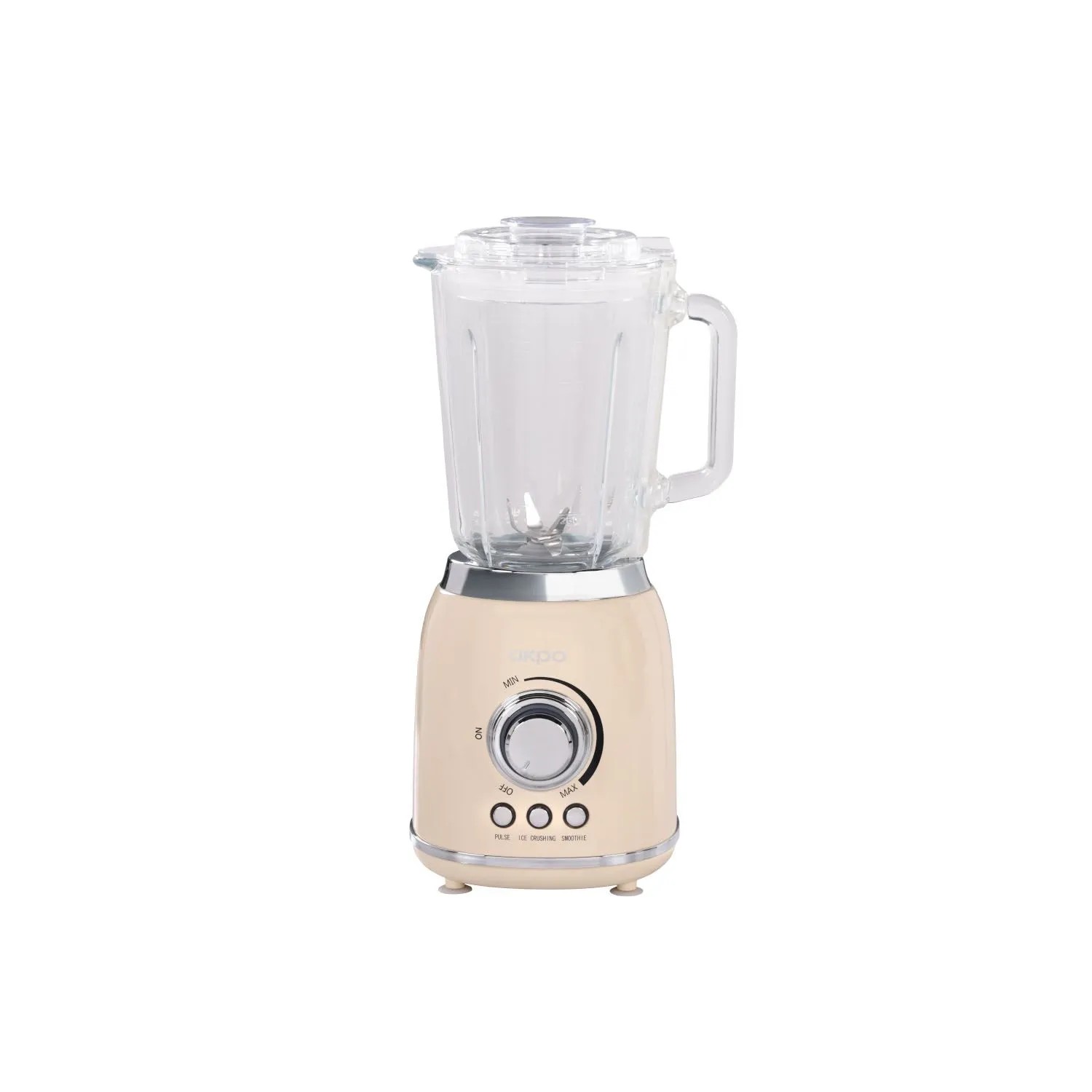 Akpo Blender kielichowy AHB 520BZ beżowy retro 600W