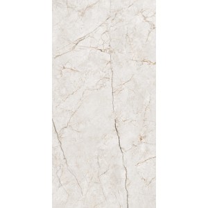 Beżowa płytka podłogowa z efektem marmuru do wnętrz.