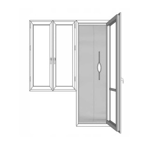 Mission Air Uszczelka na dzrwi balkonowe do klimatyzatora 210x90