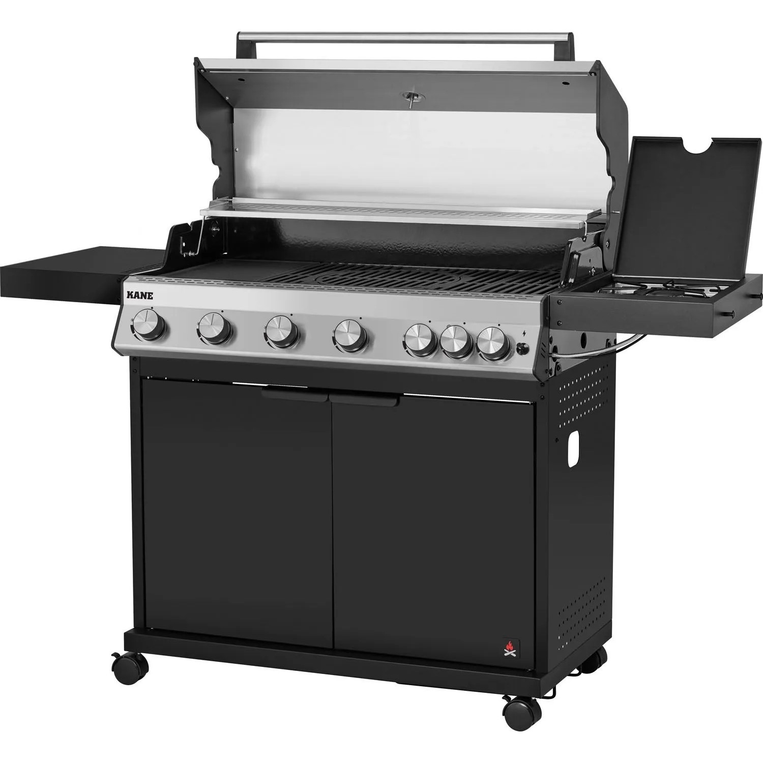 Jamestown Grill gazowy KANE 6+1-palnikowy 21,0 kW_5