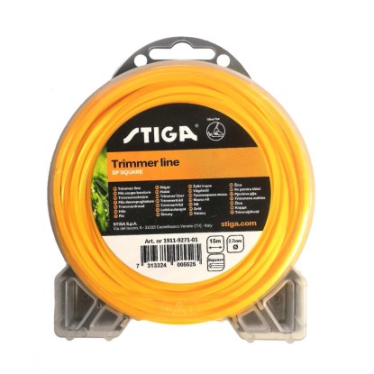 Stiga Żyłka do podkaszarki kwadratowa SP66 2,7 mm 15 m
