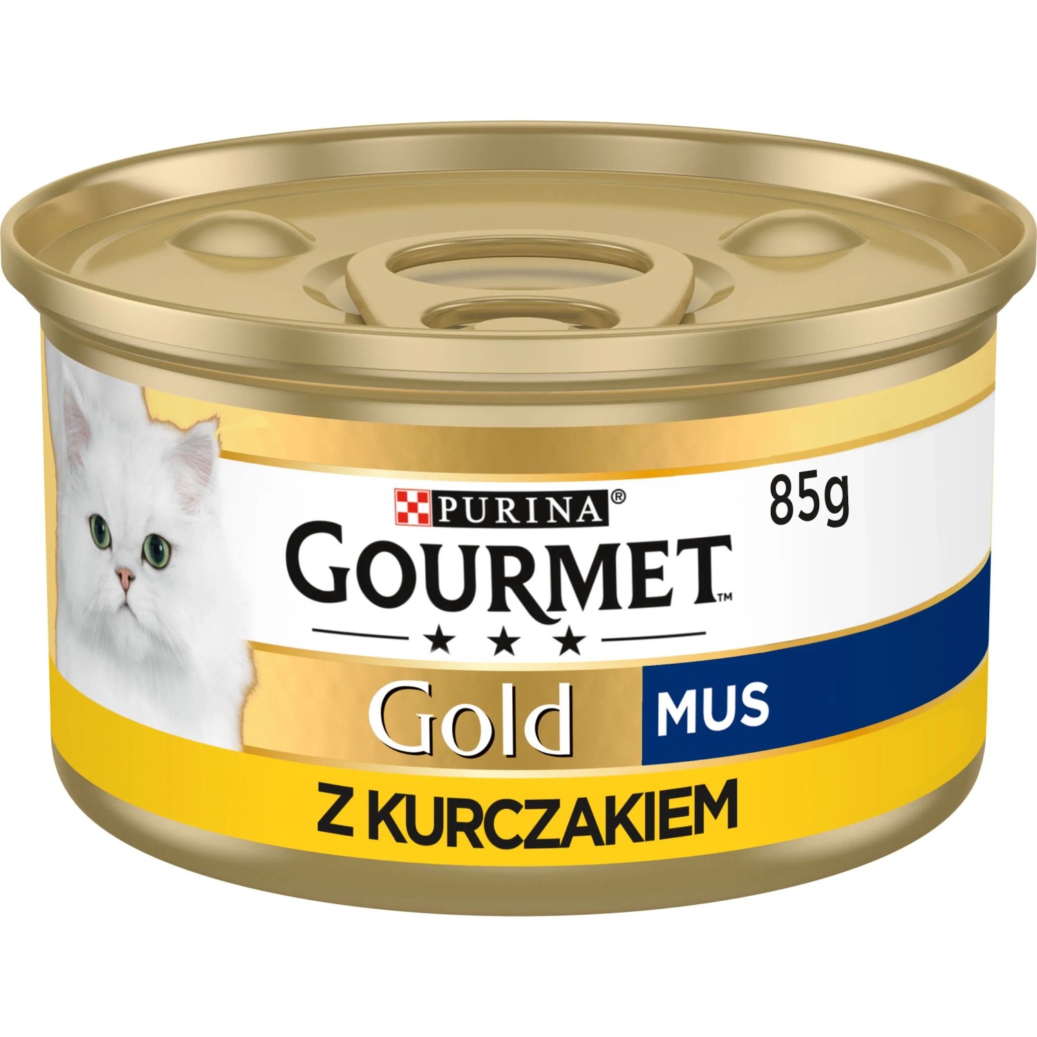 Purina Gourmet Gold Mokra karma dla dorosłych kotów, mus z kurczakiem 85 g